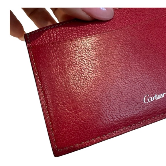 CARTIER CARD CASE LOGO - Picture 7 of 13